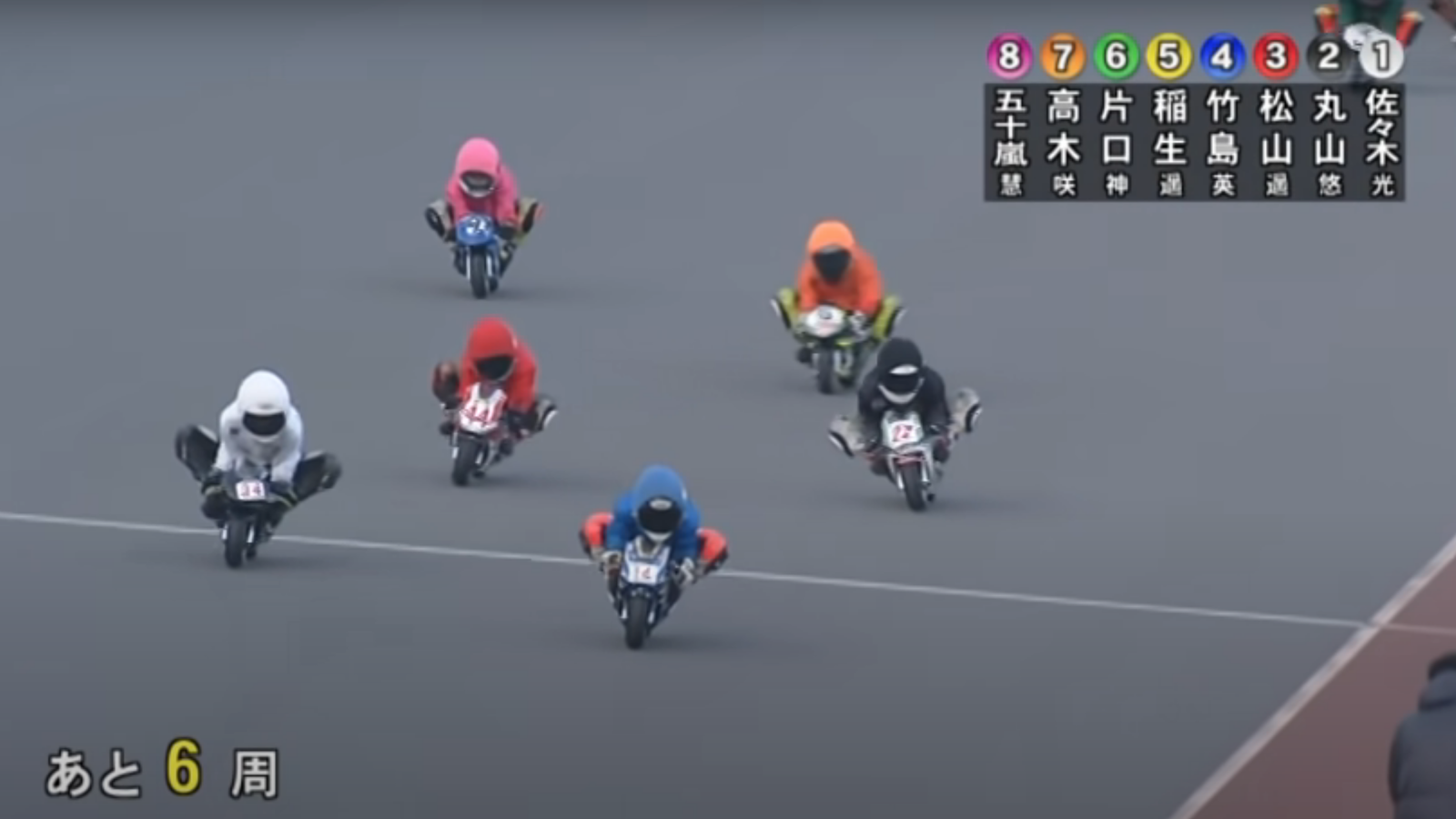 Pocket Bike race in Japan is a must watch